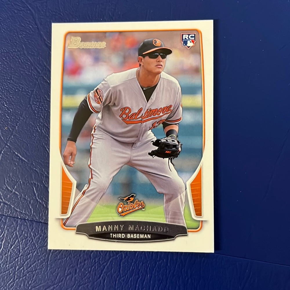Manny Machado rookie card